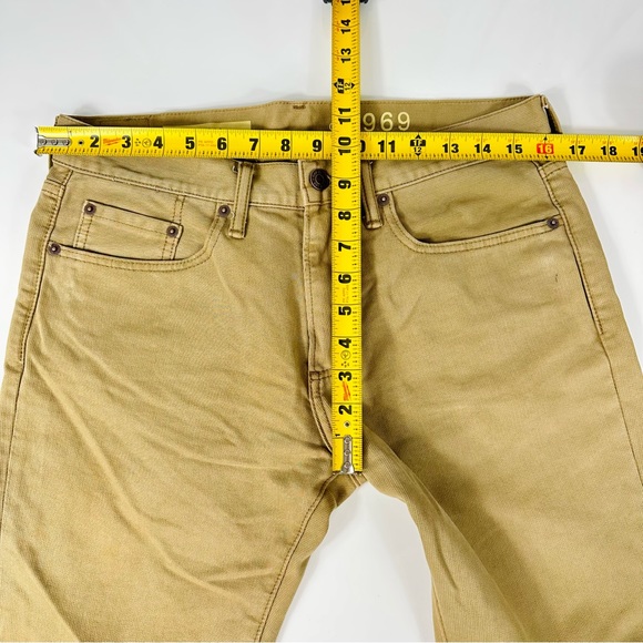 GAP 1969 JEANS MENS 30x32 SLIM fit khaki casual jeans - Picture 4 of 6